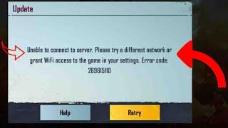 Fix bgmi unable to connect to server please try a different network or grant wifi access to the game