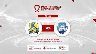 KASTA BANTAENG VS STAR SOCCER | FINAL U-10 PSM NATIONAL CHAMPIONSHIP (SABTU, 6/7/2024)