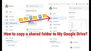How to Copy shared Google Drive files and folders to My Drive?