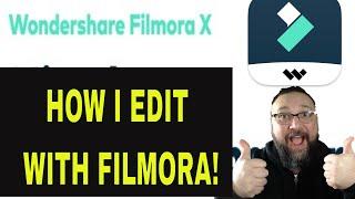 STARTER BASIC EDITING TUTORIAL WITH FILMORA X!  2021