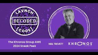 The Khronos Group AWE 2024 Sneak Peek