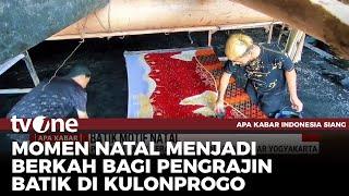 Laris Manis Batik Natal Karya Pembatik Kulonprogo | AKIS tvOne