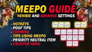 NEXT LEVEL GUIDE, EVERYONE CAN PLAY MEEPO! HOW TO PLAY MEEPO - MEEPO GUIDE EASY AND ADVANCE SETTING