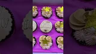 So Amazing BeautifulYummy Nude and Gold CupcakeCake Making Ideas  #shorts #yummy #beautiful