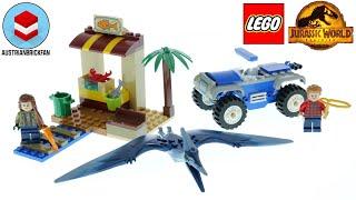 LEGO Jurassic World 76943 Pteranodon Chase - LEGO Speed Build Review