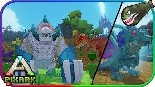 PixArk | Preview of All Creatures at Launch, Dinosaurs & Magical Part 1 (PixArk News & Updates)