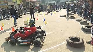 Mini car race competition at Arya College Jaipur