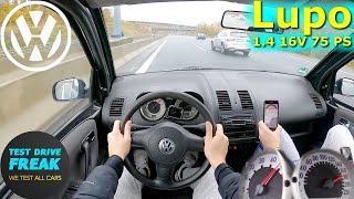 1999 Volkswagen Lupo 1.4 16V Automatic 75 PS TOP SPEED GERMAN AUTOBAHN DRIVE POV