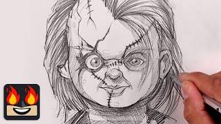 How To Draw Chucky | Sketch Tutorial