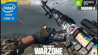 GTX 750 Ti | Call of Duty Warzone | Core i5 4460 | 16GB Ram - 1080P Low Gameplay Test - Season 4