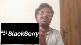 Blackberry Stops Legacy Services Post Jan 4  #Kamlagar Ravichandran