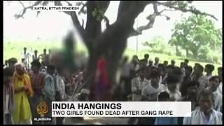 Indian girls found hanging after gang-rape