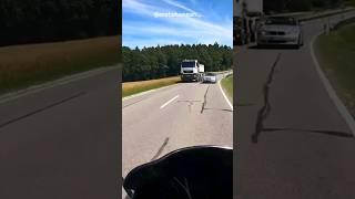 Extreme Motorcycle Close Call