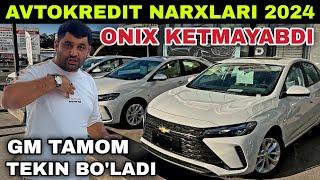 GM SINDI "ONIX" KETMAYABDI AVTOKREDIT NARXLARI 2024. Автокредит нархлари 2024