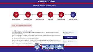 NBL Remittance IPO Saving Account Tutorial |  Nepal Bank  Limited  |  First Bank of Nepal