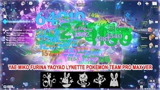 Yae Miko Furina Yaoyao Lynette Pokemon Team Pro Max Ver - AFK Team You Should Try in 4.5