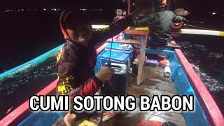 Sensasi mancing cumi malam hari - muncar banyuwangi