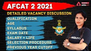 AFCAT 2 2021 | Notification, Vacancy, Syllabus, Exam Date, Salary | Full Detailed Information