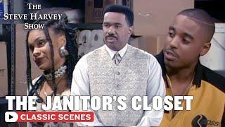 Romeo Gets Stuck In The Janitor Closet | The Steve Harvey Show