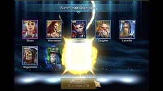 Lucky 2X ancient shard pull- 3 legendary champions from 70 shards- Raid Shadow Legends