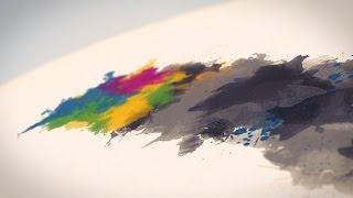 Watercolor & Ink Logo Reveal - After Effects Template