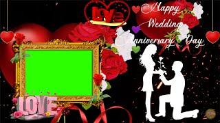 Wedding anniversary green screen effects Telugu | Srishivansh greenscreen videos