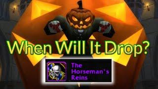 When will it drop? Headless Horseman's Mount Ouest! World of Warcraft Hallows End Quest Day 3