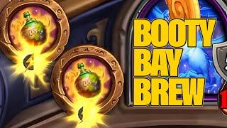 The Double Booty Bay Brew Build Destroys Everyone | Dogdog Hearthstone Battlegrounds