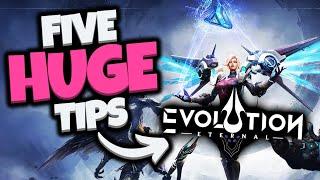 5 HUGE Tips for Early Game in Eternal Evolution