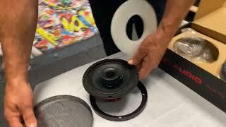 Unboxing DD Audio VO-XN6.5 Voice Optimized Coaxial Speakers