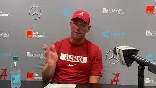 Alabama Head Coach Kalen DeBoer: Postgame Press Conference after Vanderbilt Loss