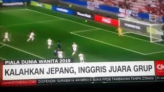 SEKILAS INFO OLAHRAGA "piala dunia WANITA | INGGRIS KALAHKAN JEPANG DAN PIMPIN KLASEMEN