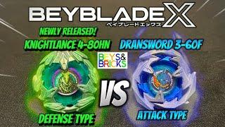 Knight Lance 4-80 HN VS Dransword3-60 F |TYPE ADVANTAGE  IN 4th GEN NO MORE?| Beyblade X