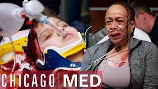 Miss Goodwin involved in car crash with a young boy | Chicago Med