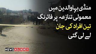 Mandi bahauddin main firing | 3 afraad ki jan le li gae | Breakingnews | Newsalert