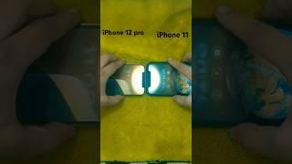 iPhone 12 pro Vs iPhone 11 Airdrop in iOS 18 #iphoneupdates #myiphone #viral #trending