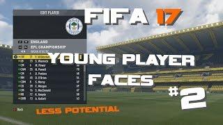 Fifa 17 Player Faces - Young Players (less potential) #2