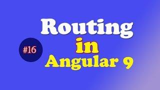 Router in angular 9 in Hindi | Angular 9 tutorial in hindi | Routing in angular |Angular Routes