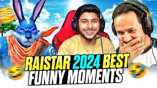 Finally Raistar 2024 Funny Moments Raistar Handcam Gameplay [Must Watch] - Garena Free Fire Max