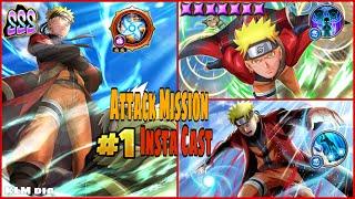 Sage Mode Naruto Attack Mission Insta Cast Ultimate Test  [Naruto X Boruto Ninja Voltage]