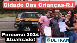 prova cidade das crianças 2024 atualizado / Detran RJ prova prática de direção rio de janeiro