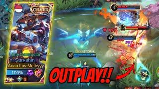 CARA OUTPLAY (MEMBALIKAN KEADAAN) KETIKA WAR PAKE YSS | YSS DLYNNN FASTFARMING - Mobile Legends