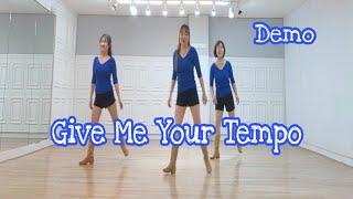 Give Me Your Tempo - Line Dance (Demo)/Nathan Gardiner/Improver