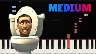 Skibidi Toilet Meme  Piano Tutorial