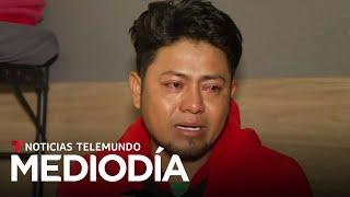 Él se salvó del accidente del autobús pero su hermano no y devastado pide ayuda | Noticias Telemundo