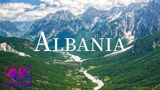 FLYING OVER ALBANIA ( 4K UHD ) • Stunning Footage, Scenic Relaxation Film with Calming Music