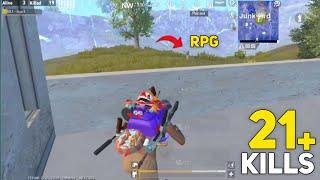 FASTEST SKILLS  1v4 FULL RUSH GAMEPLAY PUBG MOBILE LITE - BGMI LITE