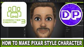 Reallusion Character Creator 3 Tutorial How to create a Pixar style 3D Character
