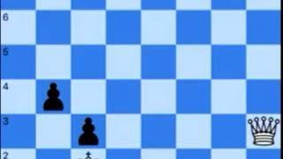 САМАЯ СЛОЖНАЯ шахматная задача мат в 2 хода!!!
