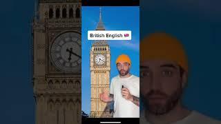 Do YOU speak British  or American English ?